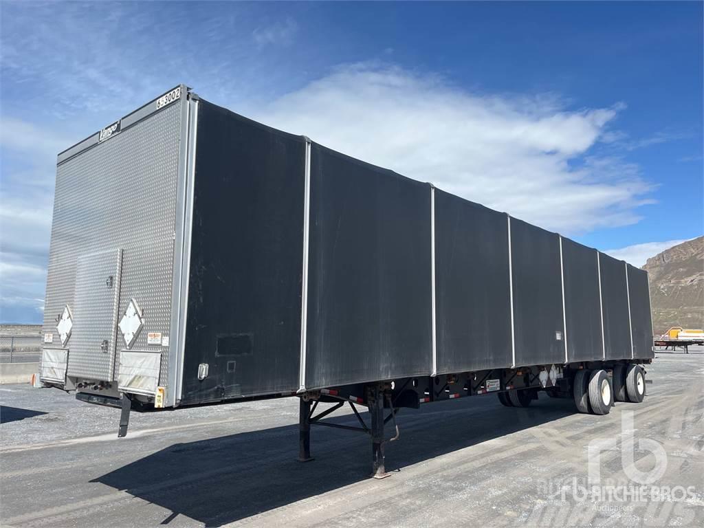 Transcraft 53 ft T/A Curtainsider semi-trailers