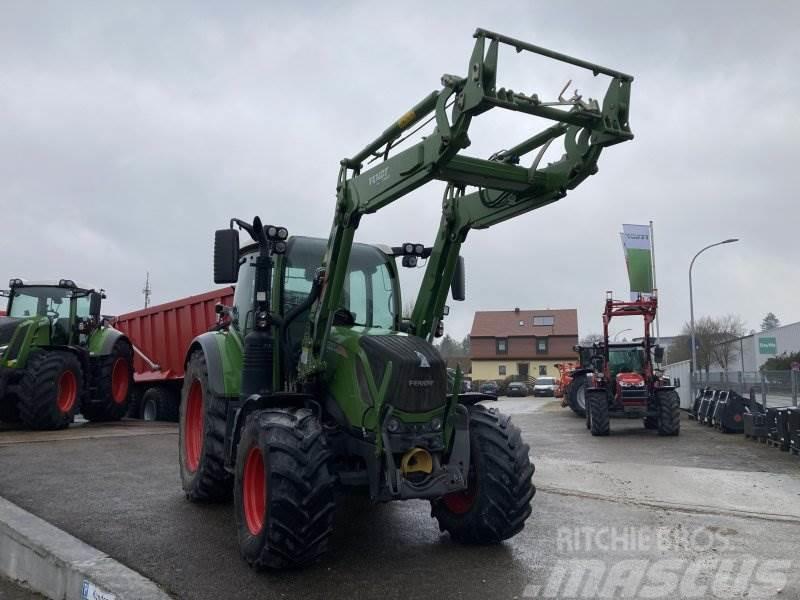 Fendt 313 Vario Profi S4 + Cargo 4X75 Tractors