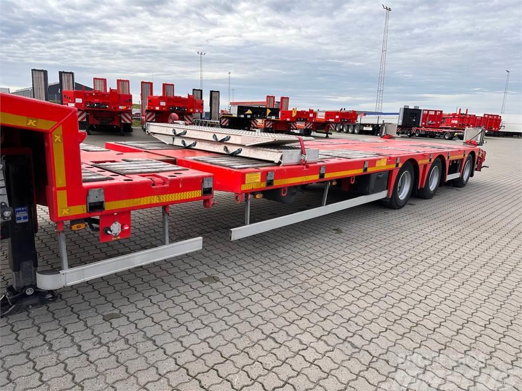 Kässbohrer SLA-3, Udtrækkelig Low loader-semi-trailers
