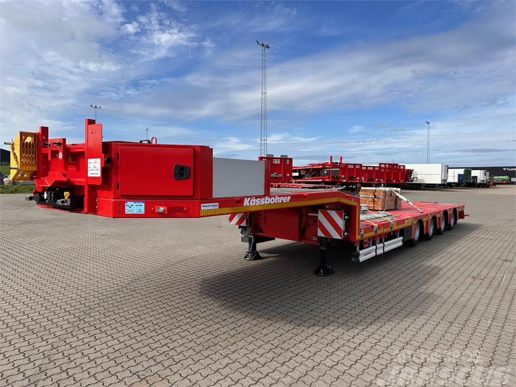 Kässbohrer SLA J4, Udtrækkelig Low loader-semi-trailers