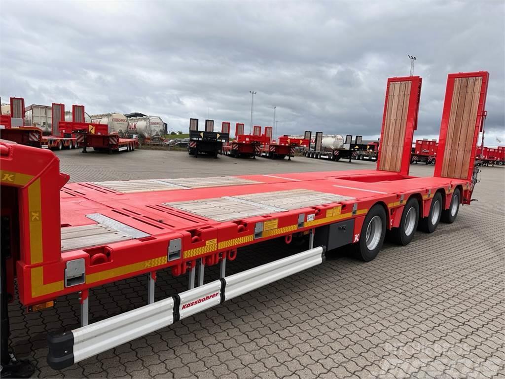Kässbohrer SLH.4 Udtrækkelig, tvangsstyret Omgående levering Low loader-semi-trailers