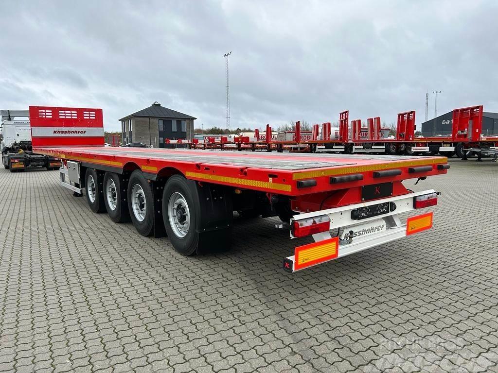 Kässbohrer SPA X 4, Udtrækkelig Omgående levering Flatbed/Dropside semi-trailers
