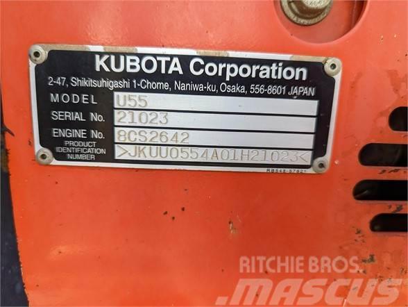 Kubota U55 Mini excavators < 7t (Mini diggers)