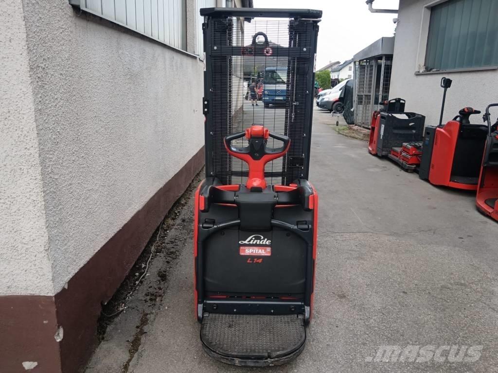 Linde L14AP Gyalogkíséretű targonca