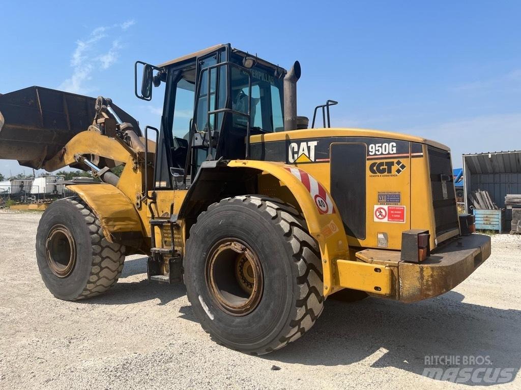 CAT 950 G Gumikerekes homlokrakodók