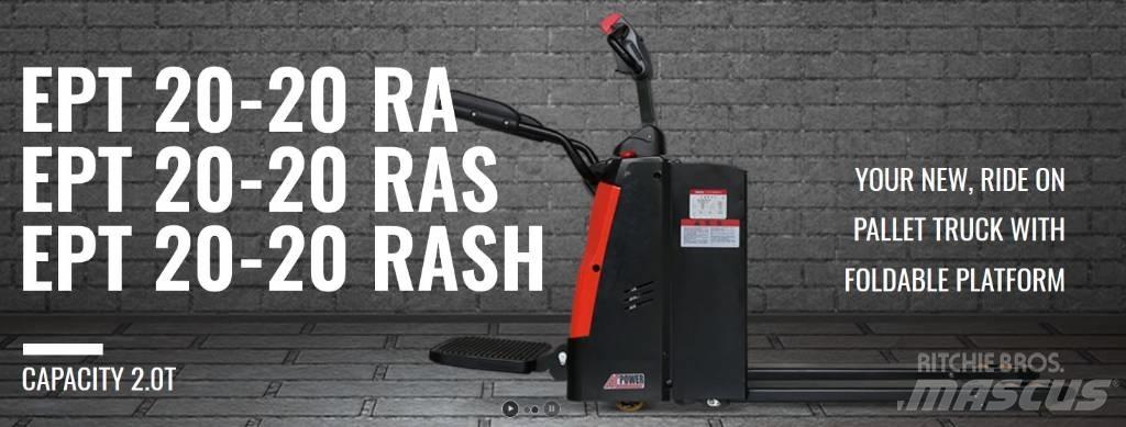 EP EPT 20-30 RAS Vezetőállásos alacsony emelőkocsi