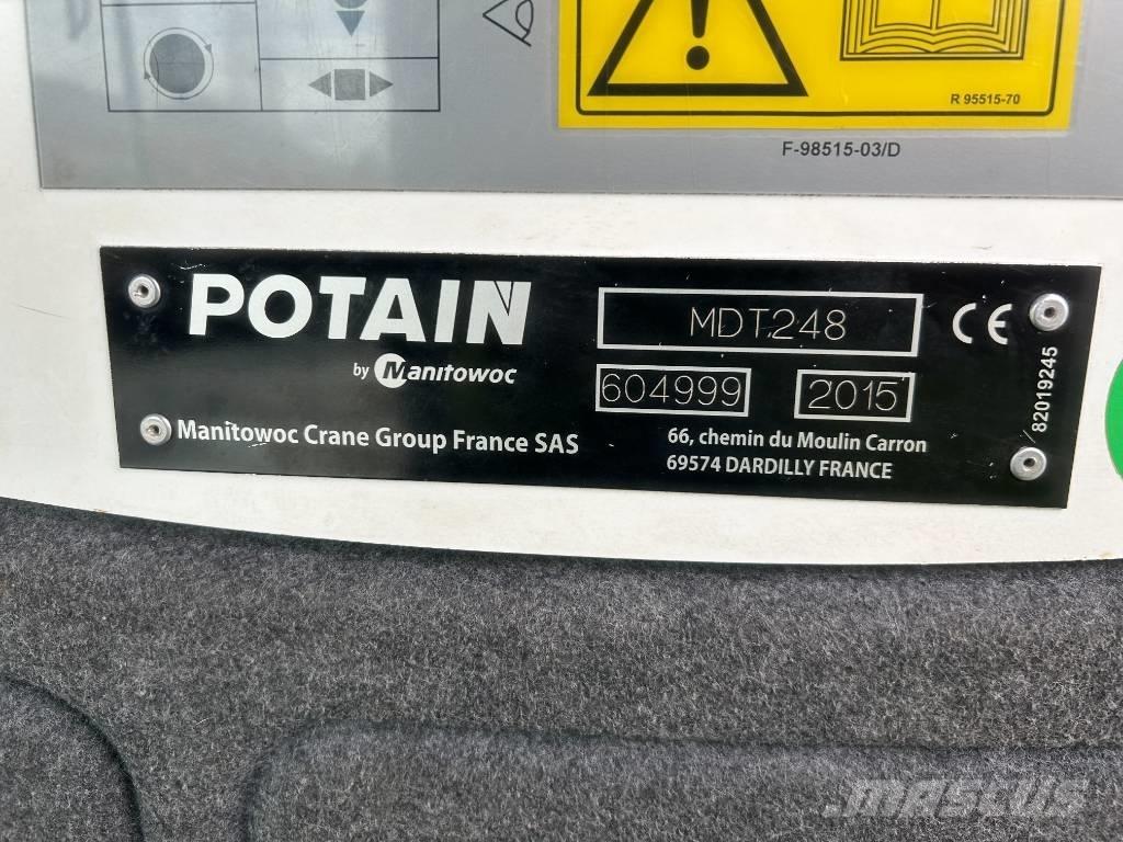 Potain MDT248-J10 Torony daruk