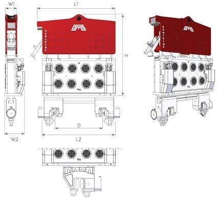  SVR 101NF Vibrátoros cölöpverő