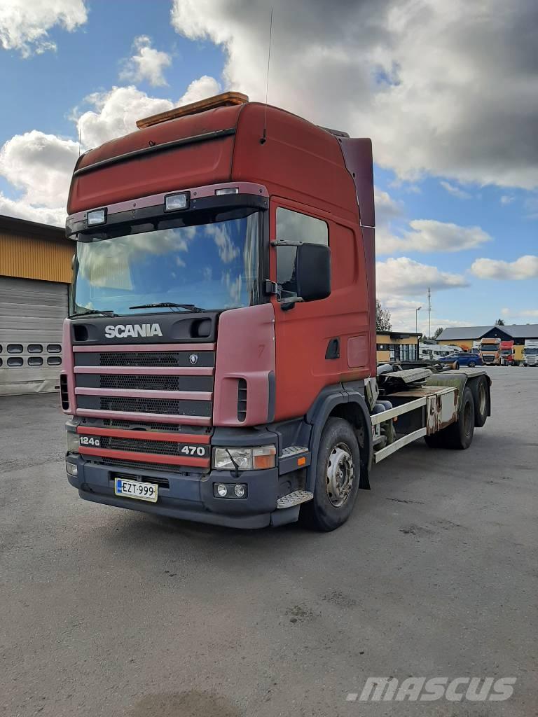 Scania R 124 Horgos rakodó teherautók