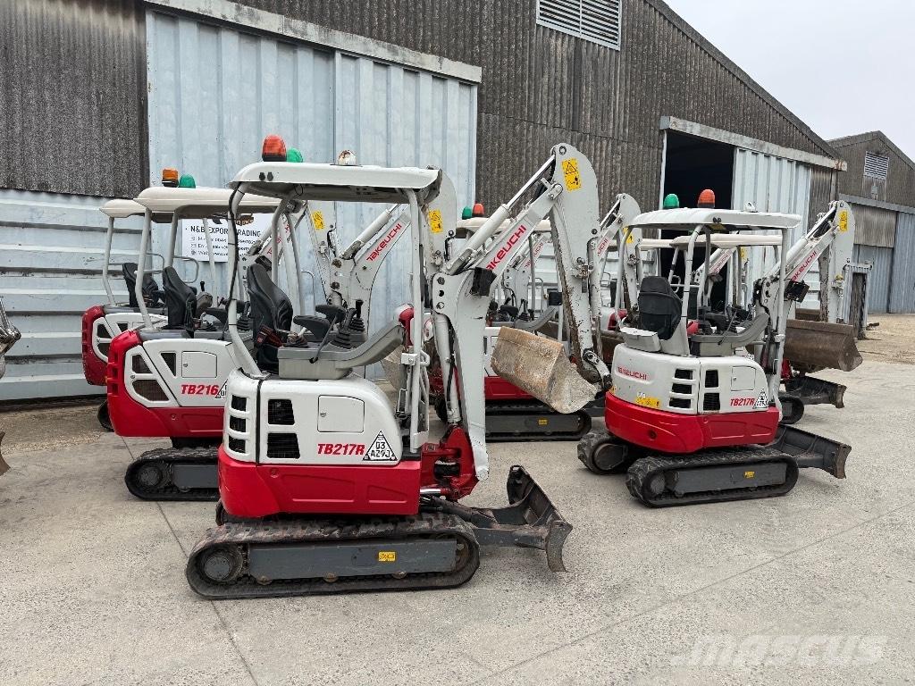 Takeuchi TB 217 R Mini kotrók < 7t