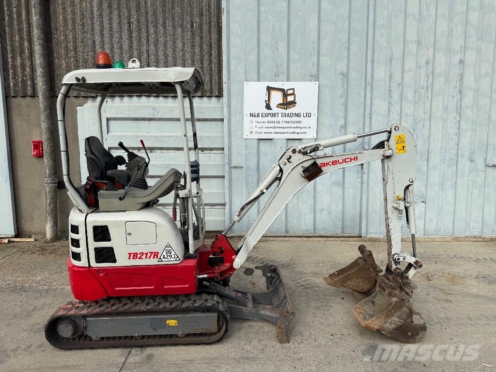 Takeuchi TB 217 R Mini kotrók < 7t