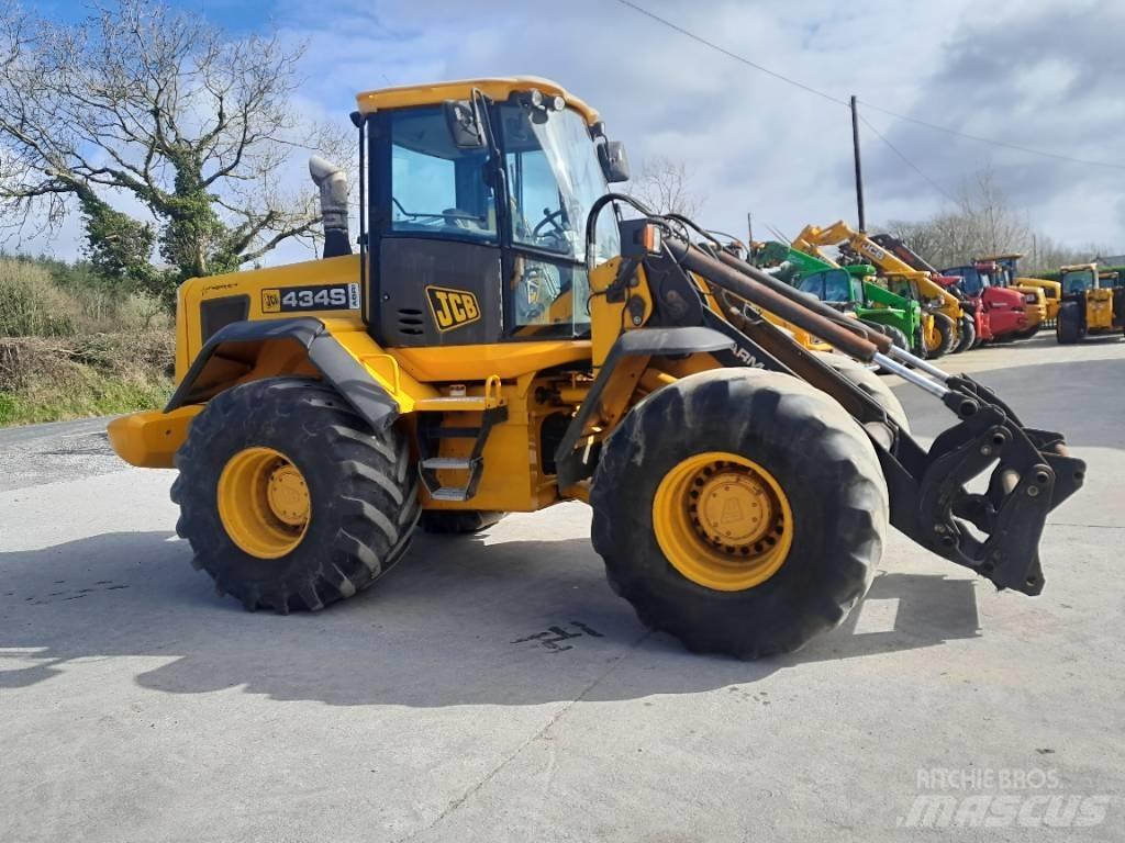 JCB 434S Gumikerekes homlokrakodók