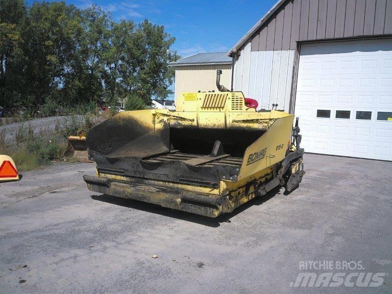 Bomag 815-2 Aszfalt terítõ gépek