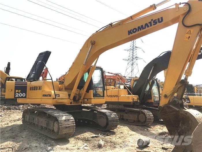 Komatsu PC 200-7 Lánctalpas kotrók