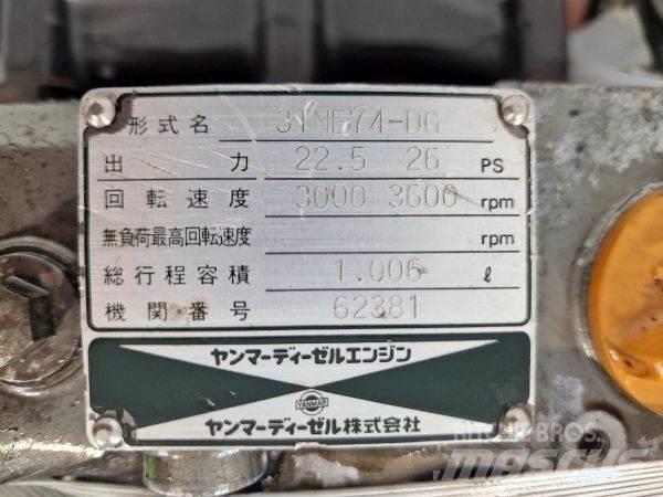 Yanmar 3TNE74-DG Motorok