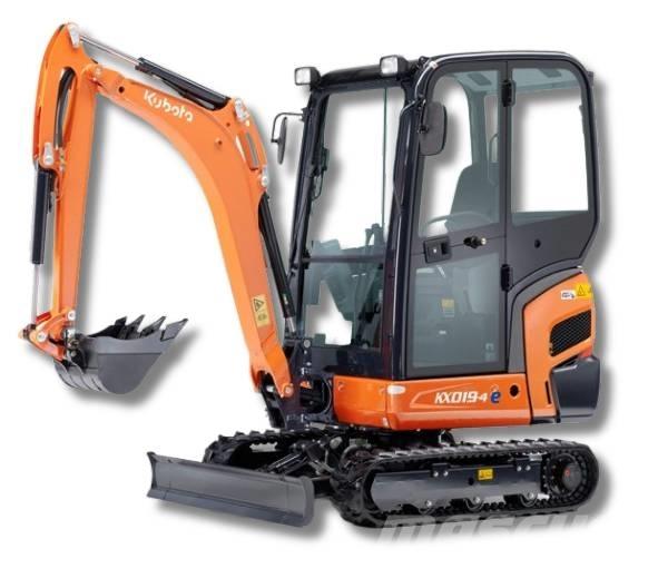 Kubota KX019-4 Mini kotrók < 7t