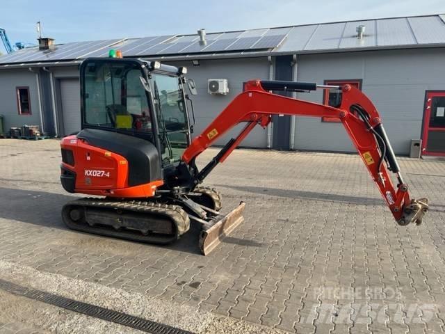 Kubota KX 027 Mini kotrók < 7t