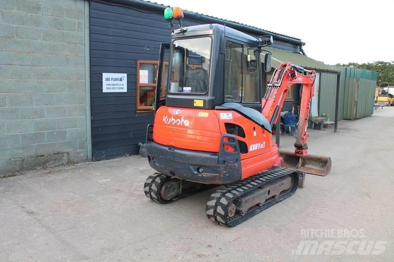 Kubota KX 61-3 Mini kotrók < 7t