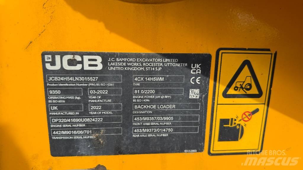 JCB 4 CX Pro Kotrórakodók