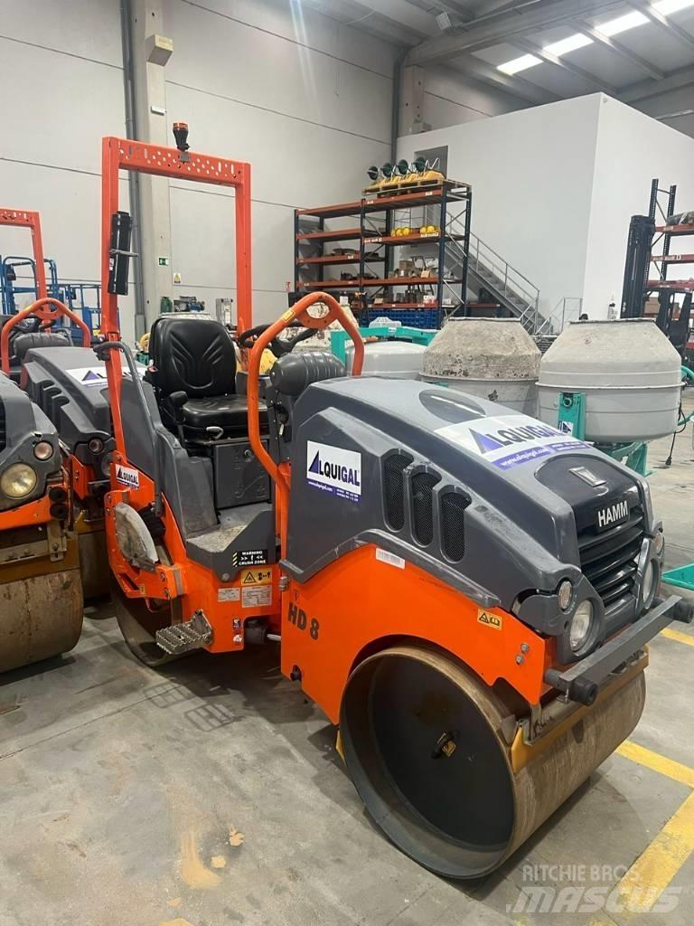 Hamm HD 8 VV Ikerdobos hengerek
