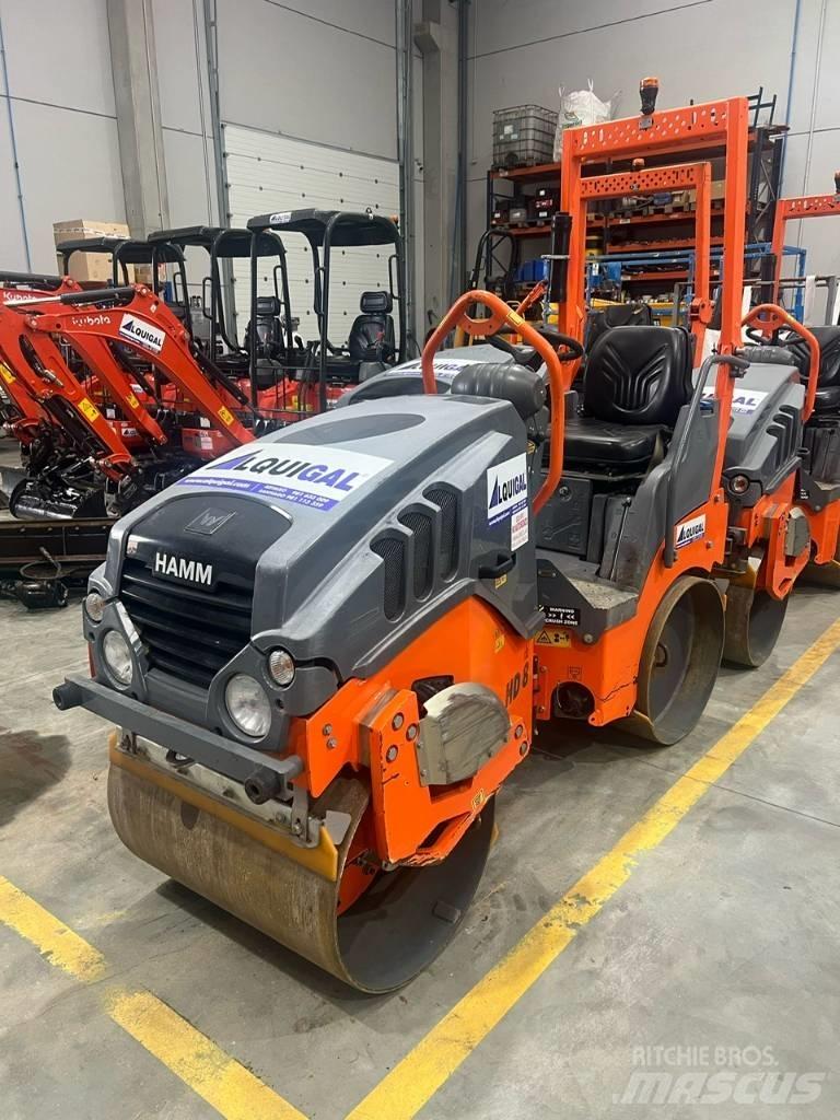 Hamm HD 8 VV Ikerdobos hengerek