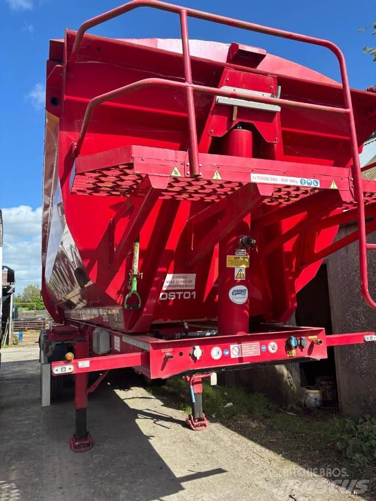 Fruehauf Halfpipe Billenő félpótkocsik