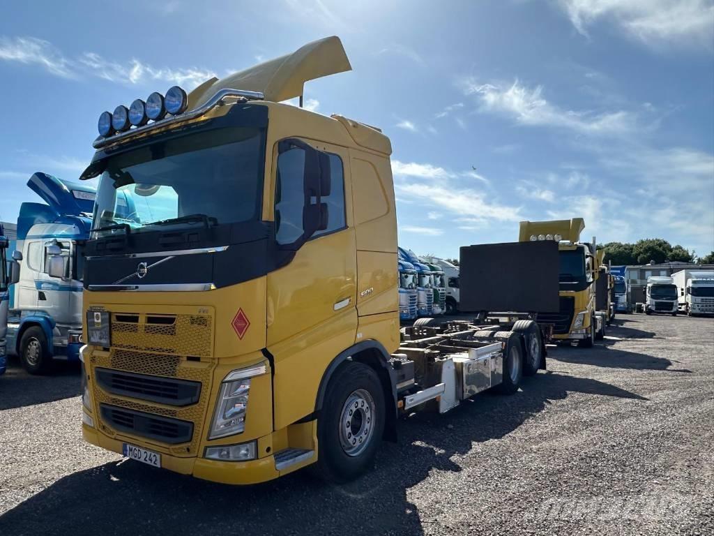 Volvo FH 6X2 6525 Konténer keretes / Konténeres teherautók