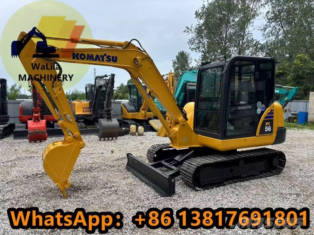 Komatsu PC 56-7 Mini kotrók < 7t