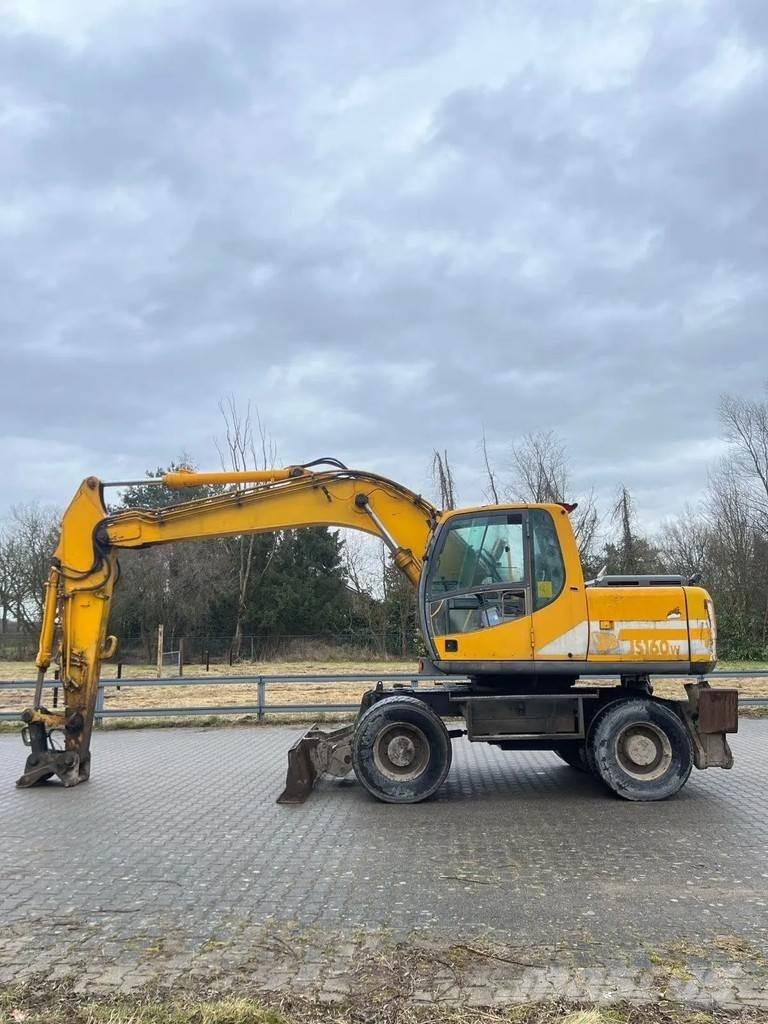 JCB JS 160W Gumikerekes kotrók