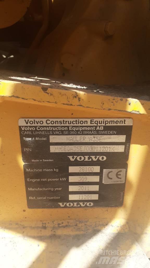 Volvo A 35 E Csuklósdömperek