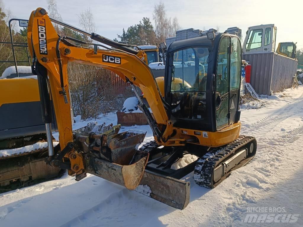 JCB 8025 ZTS Lánctalpas kotrók
