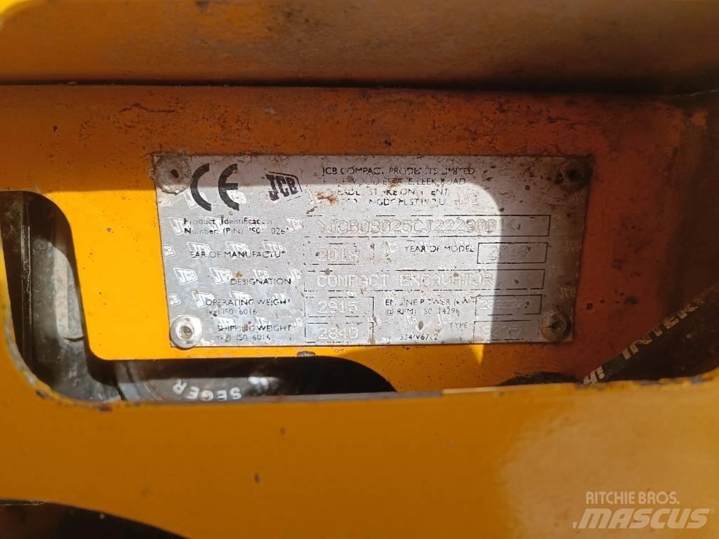 JCB 8025 ZTS Lánctalpas kotrók