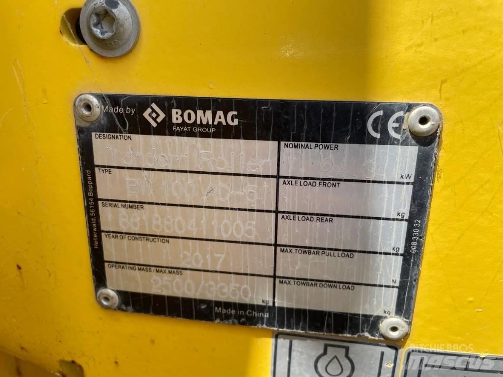Bomag BW 100 AD-5 Ikerdobos hengerek