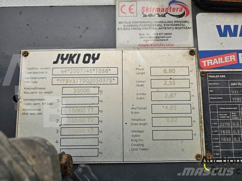 Jyki V31 Kihordók