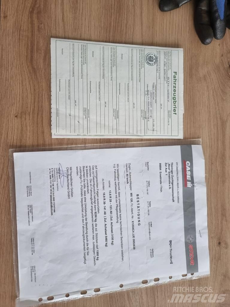 CASE MX 120 Traktorok