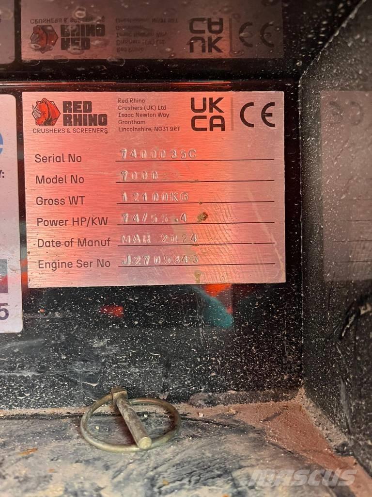 Red Rhino 7000 Törőgépek