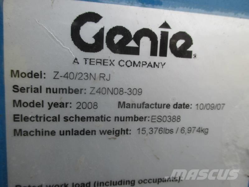Genie Z 40/23 N RJ Karos emelők