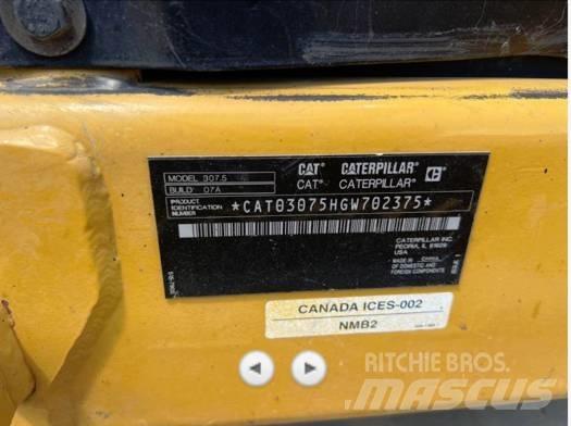 CAT 307.5 Lánctalpas kotrók