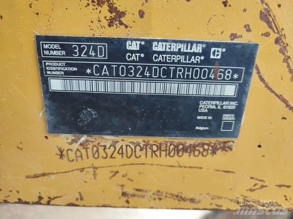 CAT 324 D Lánctalpas kotrók