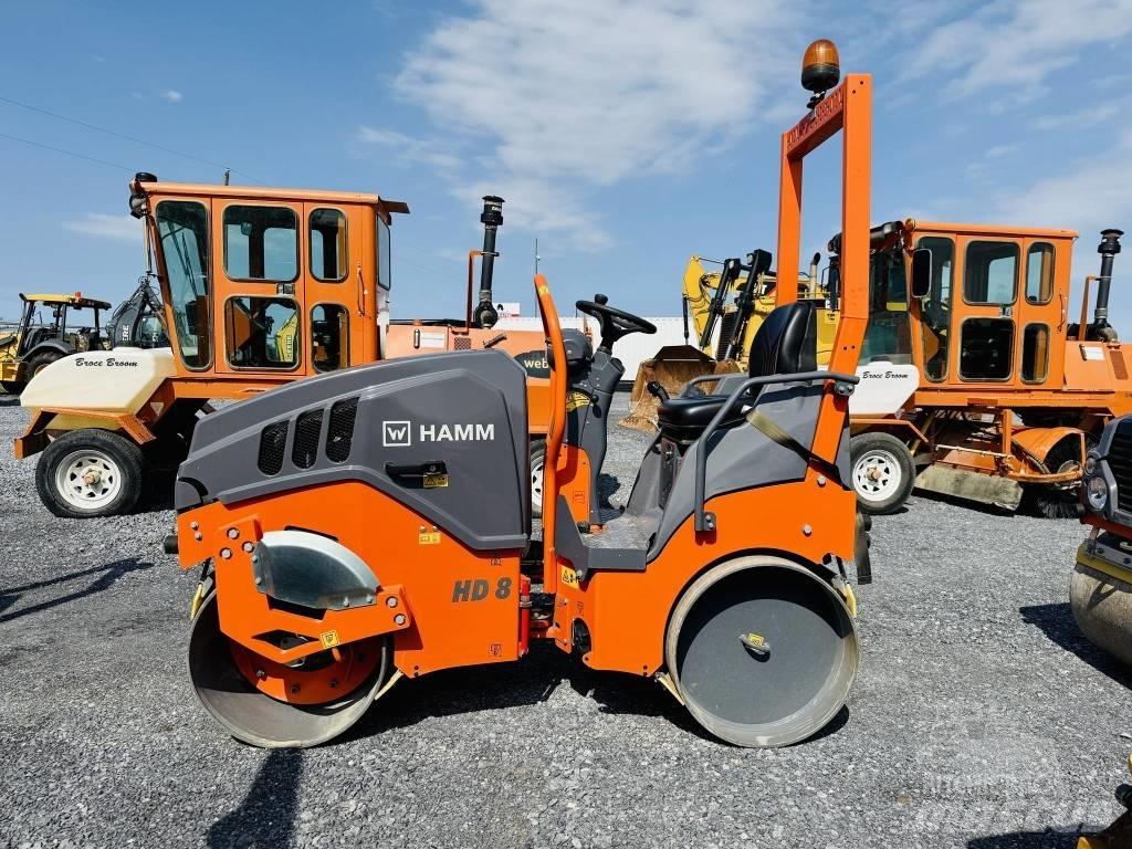 Hamm HD 8 VV Ikerdobos hengerek