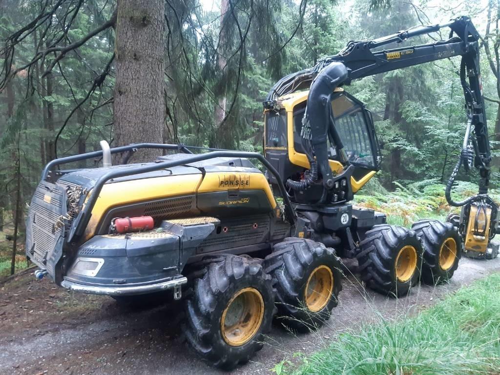 Ponsse Scorpion King Betakarítók