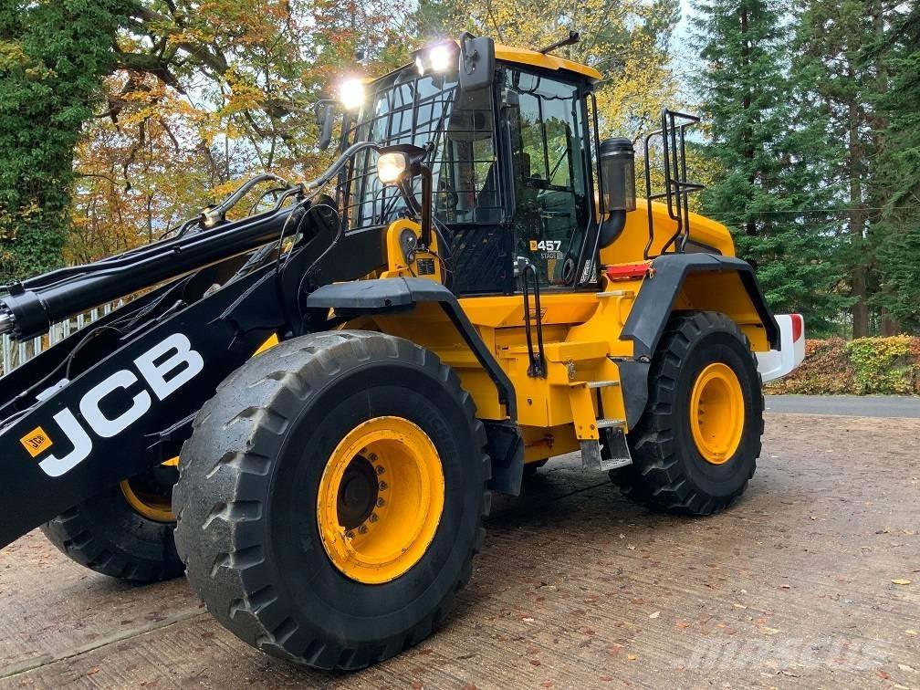 JCB 457 HT Gumikerekes homlokrakodók