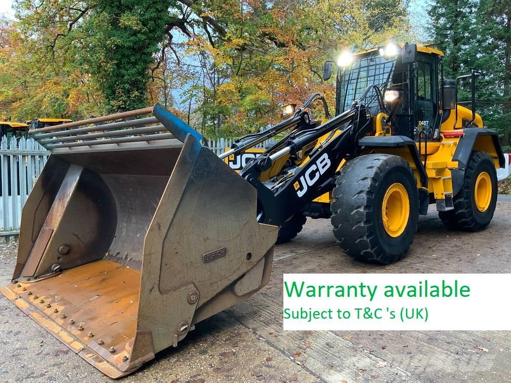 JCB 457 HT Gumikerekes homlokrakodók