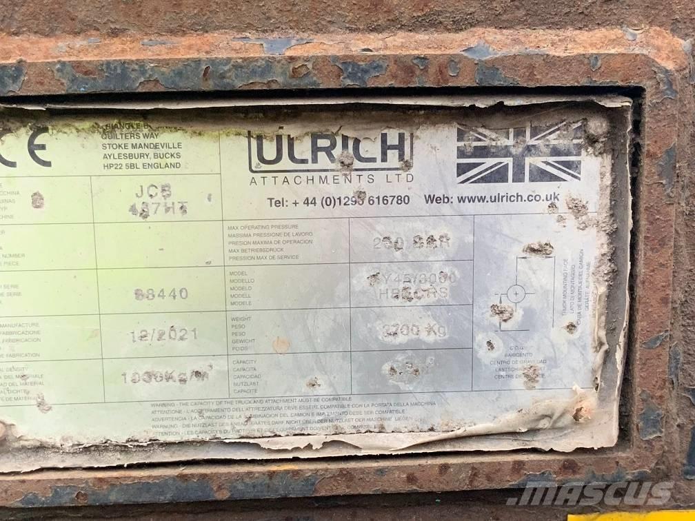 JCB 457 HT Gumikerekes homlokrakodók