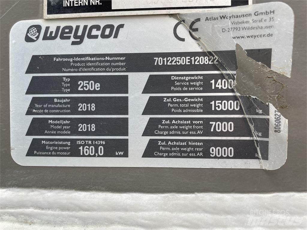 Weycor AR250E Gumikerekes homlokrakodók