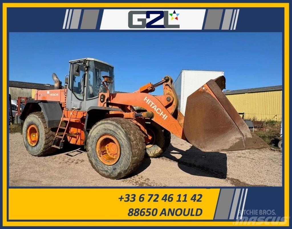 Hitachi LX 210 E Gumikerekes homlokrakodók