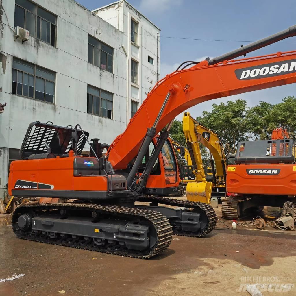 Doosan DX 340 LC-9C Lánctalpas kotrók