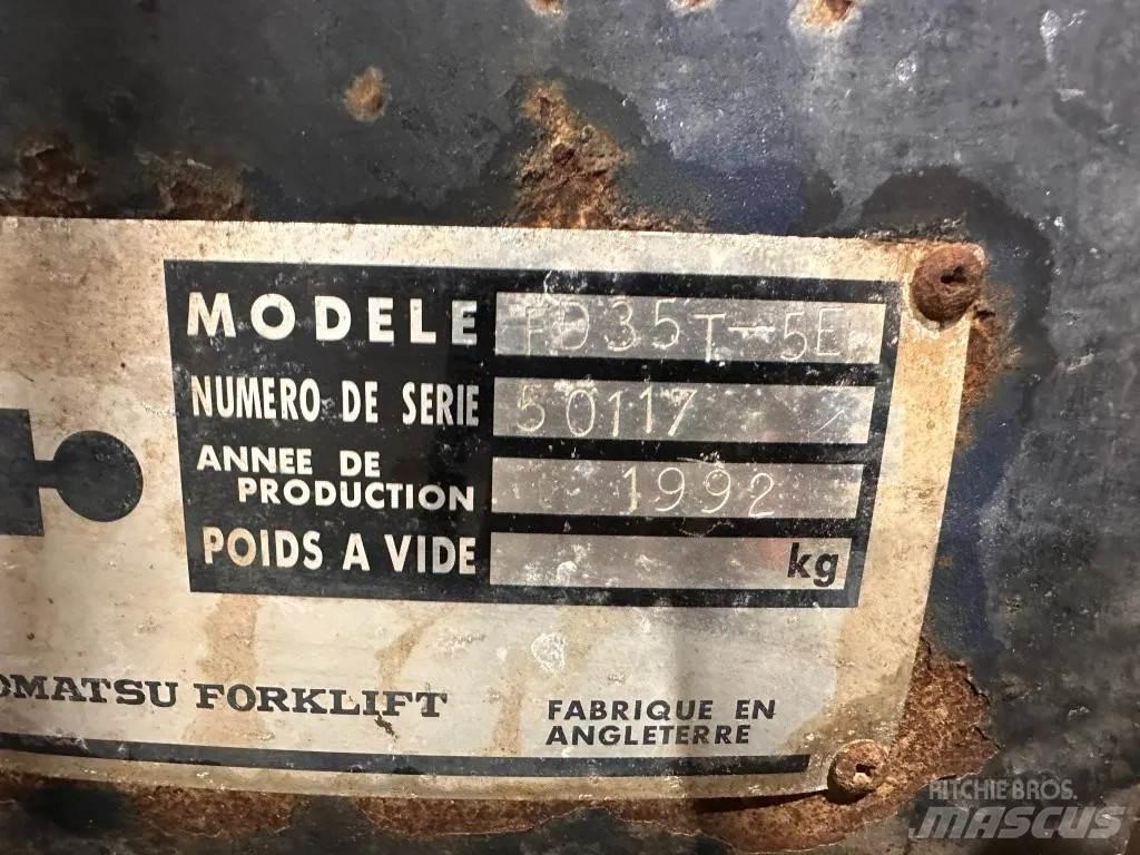 Komatsu FD 35 Dízel targoncák