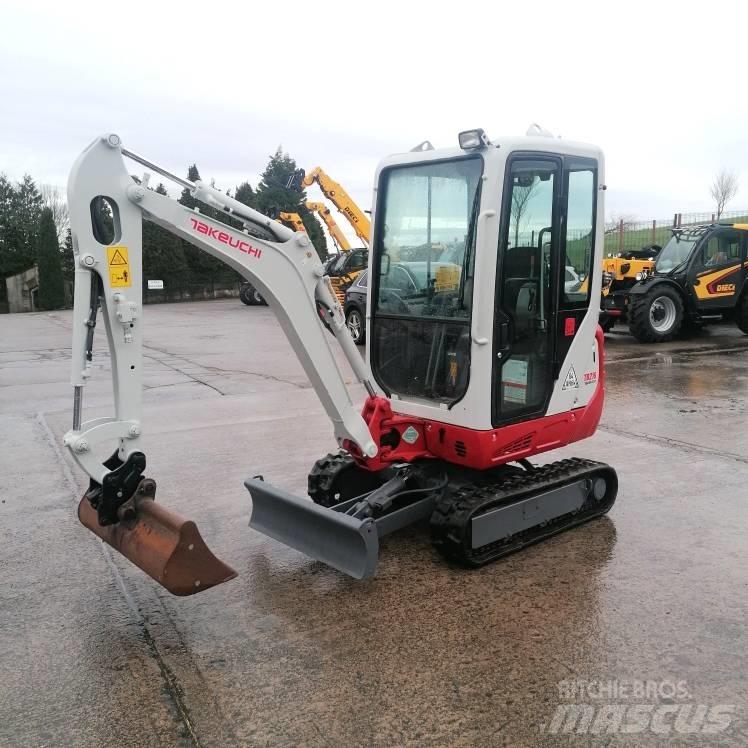 Takeuchi TB216 Mini kotrók < 7t