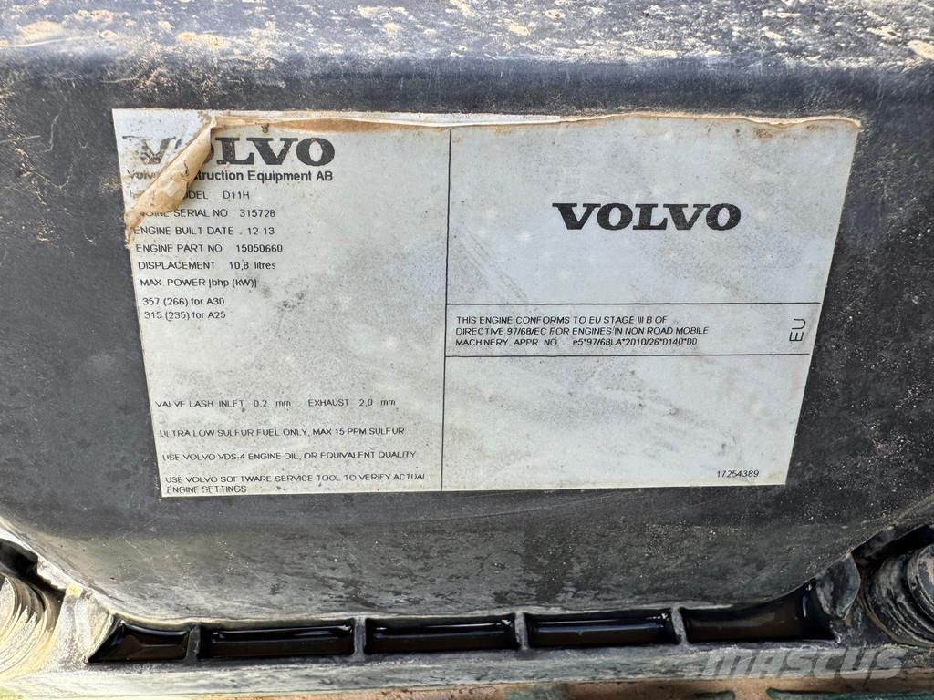 Volvo A30F Csuklósdömperek